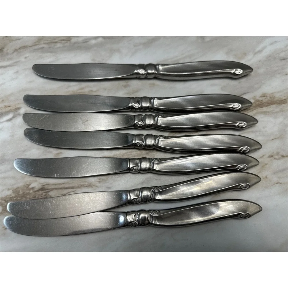 7 Oneida Oneidacraft Premier SHORELINE‎ Stainless Knives